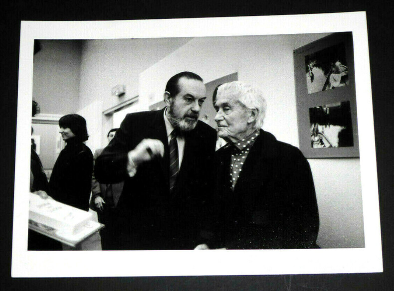Henri LARTIGUE par Yvette TROISPOUX - ORIGINALE PHOTOGRAPHIE VINTAGE. Yvette TROISPOUX