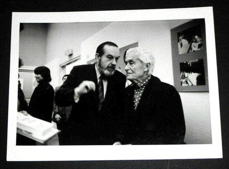 Henri LARTIGUE par Yvette TROISPOUX - ORIGINALE PHOTOGRAPHIE VINTAGE. Yvette TROISPOUX