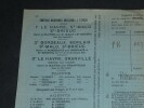 Connaissement Maritime 1910, Bordeaux &agrave; Morlaix, Estampille de contr&ocirc;le. 