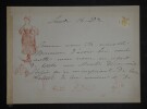 KOLB Marie Th&eacute;r&egrave;se - LETTRE AUTOGRAPHE SIGN&Eacute;E, MAISON DE MOLI&Egrave;RE, TH&Eacute;&Acirc;TRE. Marie Th&eacute;r&egrave;se Kolb