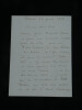 Joseph Bail - Lettre autographe sign&eacute;e &agrave; H. Lapauze "Le jour des cuivres" - 1908. Joseph Bail