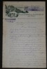 BERR Charles - LETTRE AUTOGRAPHE SIGN&Eacute;E, GRAND HOTEL MONT P&Egrave;LERIN, SUISSE, 1906. Charles Berr
