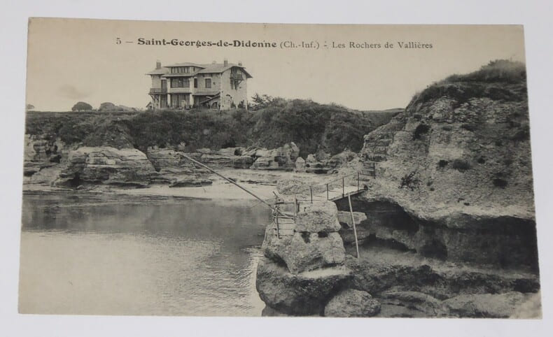 HENRI-ROBERT - CARTE POSTALE &Agrave; Etienne GROSCLAUDE, SAINT-GEORGES-DE-DIDONNE. Henri-Robert
