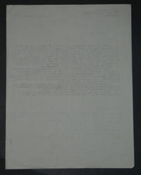 Alain BOSQUET - LETTRE AUTOGRAPHE ET TAPUSCRITE SIGNÉE, 1951, Paris