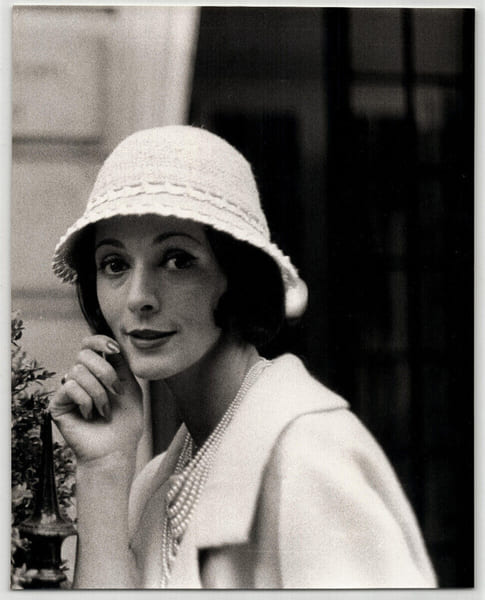 Photographie d'&eacute;poque argentique de mannequins des ann&eacute;es 60 20,6 x 26 cm. 