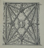 Vo&ucirc;te de la chapelle privil&eacute;gi&eacute;e de Saint-Jacques &agrave; Cl&eacute;ry — Dessin original sign&eacute;. Louis Henri Laffill&eacute;e