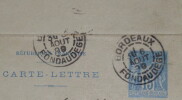 MARIE Gabriel - CARTE LETTRE AUTOGRAPHE SIGN&Eacute;E 1899. Gabriel Marie