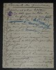 MARIE Gabriel - CARTE LETTRE AUTOGRAPHE SIGN&Eacute;E 1899. Gabriel Marie
