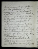 LETTRE AUTOGRAPHE SIGN&Eacute;E, 1er juillet 1915. Georges Jules Bertrand