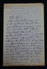 BERTRAND Georges Jules - LETTRE AUTOGRAPHE SIGN&Eacute;E. Georges Jules Bertrand