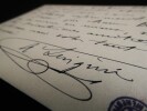 LUIGINI Alexandre - LETTRE AUTOGRAPHE SIGN&Eacute;E, OP&Eacute;RA COMIQUE, 1899. Alexandre Luigini