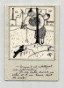 3 dessins originaux sign&eacute;s ANTI - Humour Guerre Restrictions - 1930/1940. ANTI
