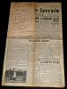 RAMBET Le chardon lorrain LETTRE AUTOGRAPHE SIGNEE 8 DECEMBRE 1945 NANCY. Rambet