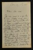 LETTRE AUTOGRAPHE SIGNEE, PARIS 1889. Gaston Salvayre