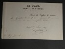 Eug&egrave;ne GUINOT - LE PAYS, LE JOURNAL DE L'EMPIRE - Re&ccedil;u du Caissier sign&eacute; le 27 juin 1854 &agrave; Paris. Eug&egrave;ne GUINOT