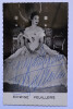 Edwige FEUILLERE - Carte postale autographe sign&eacute;e et d&eacute;dicac&eacute;e 8,9x13,9cm. Edwige FEUILLERE