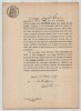 Pouvoir sign&eacute; par Edmond Laurens – Collection coh&eacute;rente de 50 auteurs & musiciens. Edmond Laurens