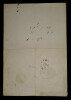 D&eacute;p&ecirc;che T&eacute;l&eacute;graphique &Agrave; ADERER Adolphe - L&Eacute;GION D'HONNEUR, Paris, 1886. ADERER Adolphe