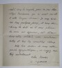 BAUMANN Emile - LETTRE AUTOGRAPHE SIGN&Eacute;E &Agrave; Louis ARTUS, 1924. Emile Baumann