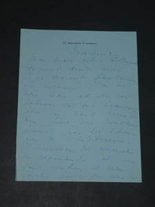 Juliette & Marcel ACHARD - Lettres autographes signées à Pierre LHOSTE, 1950