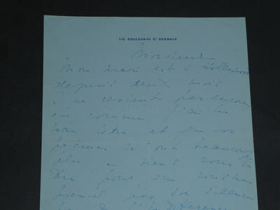Juliette & Marcel ACHARD - Lettres autographes signées à Pierre LHOSTE, 1950