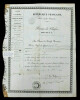 PERMIS DE CHASSE SOUS LA R&Eacute;PUBLIQUE FRAN&Ccedil;AISE, Ille-et-Vilaine, Rennes, 1851. 