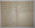 CHAUMET William - LETTRE AUTOGRAPHE SIGN&Eacute;E, BORDEAUX, 1888. William Chaumet