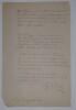 HOCK Auguste - LETTRE AUTOGRAPHE SIGN&Eacute;E, FOLKLORE, LIEGE 1891. Auguste Hock