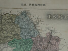 Lithographie couleur, ISERE, dress&eacute; Vuillemin, Graveur ALES, 1876. Vuillemin ; Al&egrave;s (graveur)