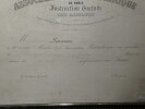 Association Philotechnique Encadr&eacute;e et sign&eacute;e par Camille Grain 1903. Camille Grain