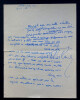 Jean THARAUD - Lettre autographe sign&eacute;e. Jean Tharaud