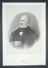 GRAVURE DE Pierre-Antoine LEBRUN QUI A INAUGUR&Eacute; LA STATUE DE MOLI&Egrave;RE &Agrave; PARIS. Pierre-Antoine Lebrun