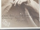Georges DENEUBOURG - CARTE POSTALE D&Eacute;DICAC&Eacute;E SIGN&Eacute;E &agrave; Andr&eacute;e Pascal, 1923. Georges DENEUBOURG