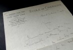 PRIVAS Xavier - LETTRE AUTOGRAPHE SIGN&Eacute;E, ECOLE DE CHANSONS, PARIS 1918. Xavier Privas