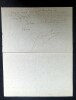 PRIVAS Xavier - LETTRE AUTOGRAPHE SIGN&Eacute;E, ECOLE DE CHANSONS, PARIS 1918. Xavier Privas