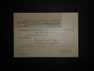 INVITATION AU CERCLE DIPLOMATIQUE &Agrave; Marko RISTIC, PARIS 1950. Nils Svenningsen