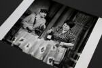 Photographie originale de la pi&egrave;ce Fanny de Marcel PAGNOL, mise en sc&egrave;ne de Henri VILBERT, Th&eacute;&acirc;tre de la porte Saint Martin. 1969. 23,5x17,9 cm.. ...