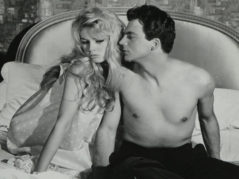 Brigitte BARDOT, Franco INTERLENGHI - Photo originale, "En cas de malheur", 1958. Brigitte BARDOT, Franco INTERLENGHI