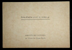 DUMAINE Jacques - CARTON D'INVITATION CEREMONIE 11 NOVEMBRE 1947 A Marko RISTIC. Jacques Dumaine