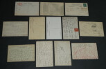 Lot de 12 cartes postales - La guerre a&eacute;rienne - GUERRE 14/18. 