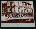 Ensemble de 5 photographies d'&eacute;poque - Allemagne Munich casque &agrave; pointe circa 1900. 