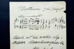 Aur&eacute;lia CIONCA - autographe sign&eacute; et d&eacute;dicac&eacute; par Aur&eacute;lia Cionca, 1910. Aur&eacute;lia CIONCA