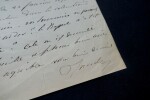JOURDE Philippe - LETTRE AUTOGRAPHE SIGN&Eacute;E, JOURNAL LE SIECLE, PARIS 1872. Philippe Jourde