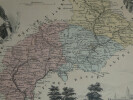 Lithographie couleur, Hautes Alpes, dress&eacute; Vuillemin, Graveur DYONNET, 1876. Vuillemin ; Dyonnet