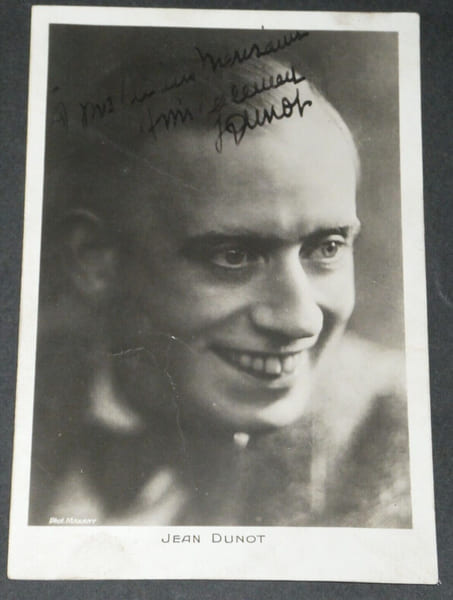 Jean DUNOT - Photographie noir et blanc sign&eacute;e et d&eacute;dicac&eacute;e &agrave; Lucien Monsaut. Jean Dunot