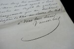 VAUCORBEIL Auguste - LETTRE AUTOGRAPHE SIGN&Eacute;E, &Agrave; PROPOS DU CID 1883. Auguste Vaucorbeil