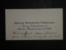 SCHNAKE VERGARA Oscar- CARTE DE VISITE &Agrave; Marko RISTIC, PROBL&Egrave;MES DE SANTE. Oscar Schnake Vergara