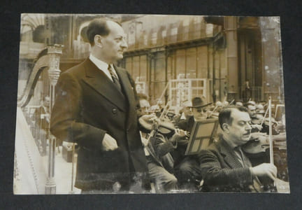 André MALRAUX - Photographie AFP Répétition fête du 14 juillet 18 x 13 cm