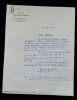 Correspondance entre Emile Condroyer et Marise Dalbret, Henri B&eacute;raud 1939. Emile Condroyer, Marise Dalbret, Henri B&eacute;raud
