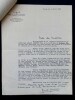 Correspondance entre Emile Condroyer et Marise Dalbret, Henri B&eacute;raud 1939. Emile Condroyer, Marise Dalbret, Henri B&eacute;raud